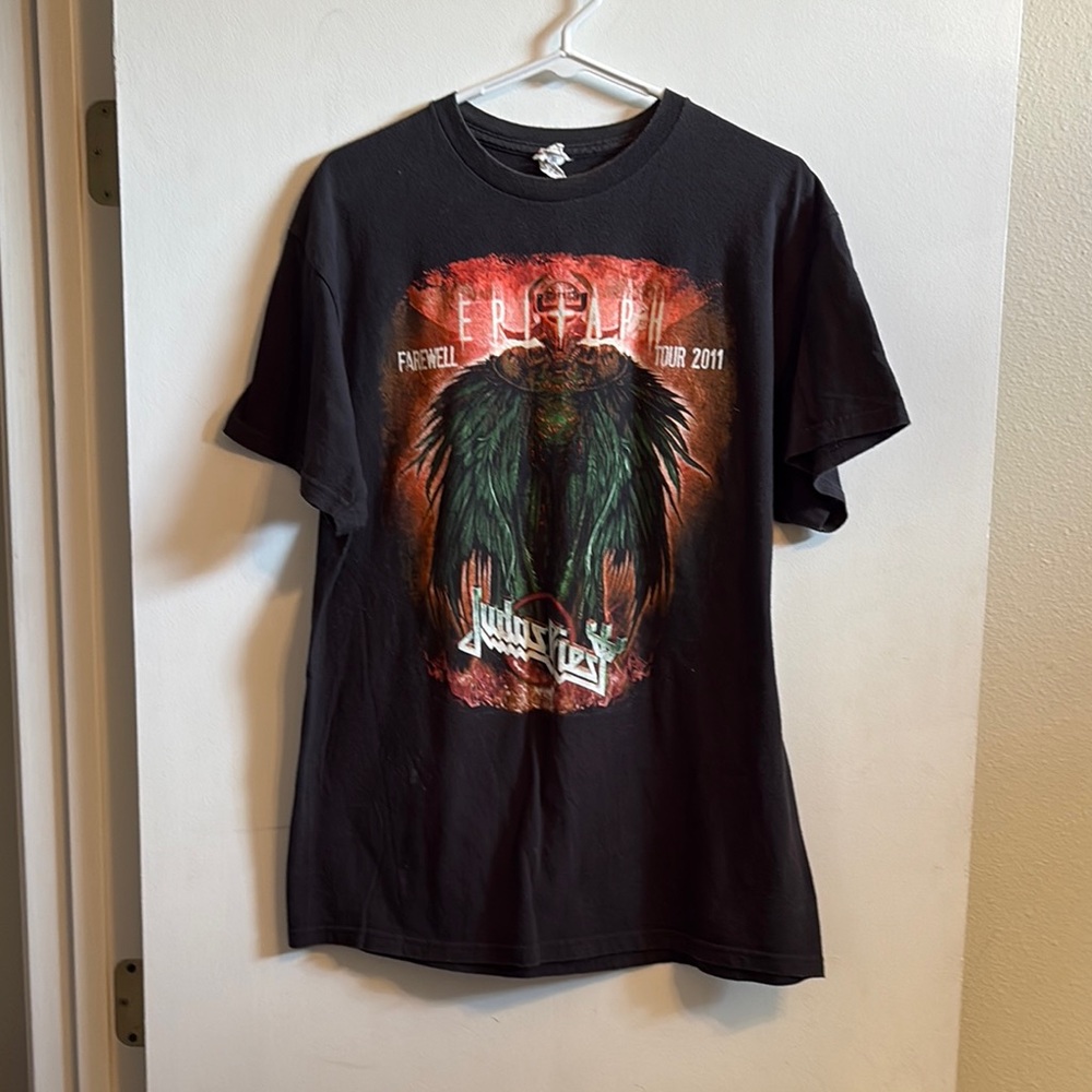 Judas Priest Tour Black Short Sleeve Tee